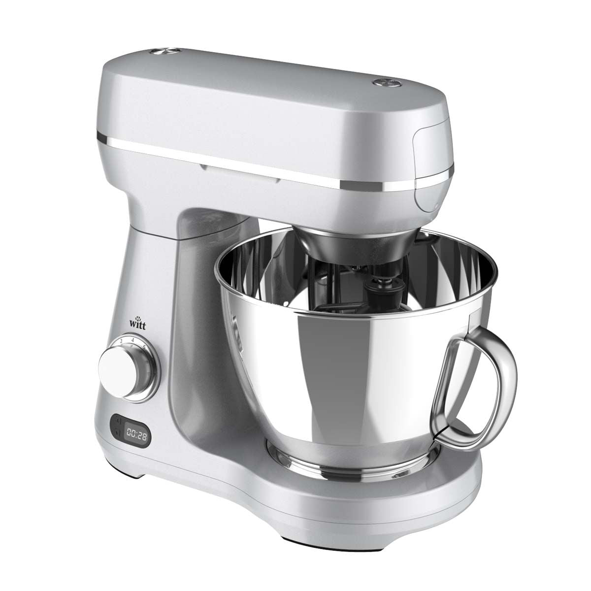 Witt Premium Stand Mixer Stand Mixer, Silver