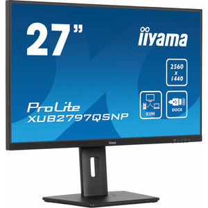 iiyama ProLite XUB2797QSNP-B1 computer flat panel display 68.6 cm 27" 2560 x 1440 pixels Wide Quad HD LED black