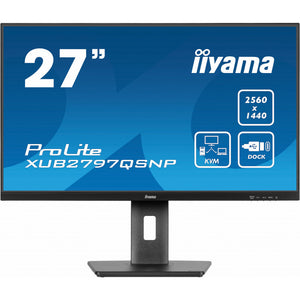 iiyama ProLite XUB2797QSNP-B1 computer flat panel display 68.6 cm 27" 2560 x 1440 pixels Wide Quad HD LED black