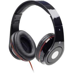 Gembird Detroit Foldable Wired On-ear Headphones, Black