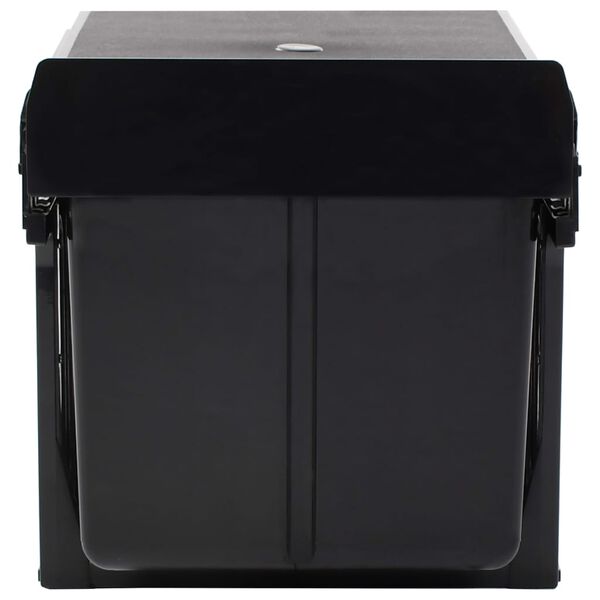 vidaXL Kitchen Cupboard Pull-Out Dustbin Soft-Close 48L
