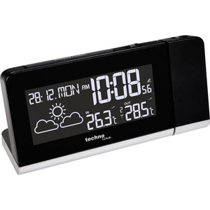 Techno Line WT 539 Radio Alarm Clock Digital, Black