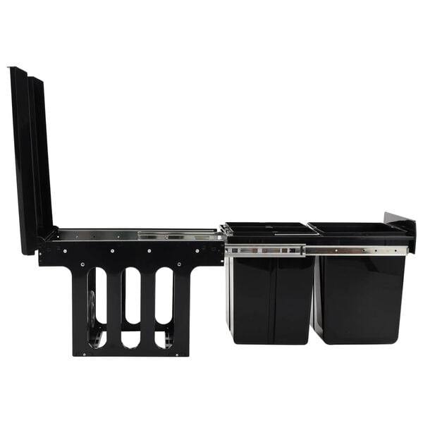 vidaXL Kitchen Cupboard Pull-Out Dustbin Soft-Close 48L