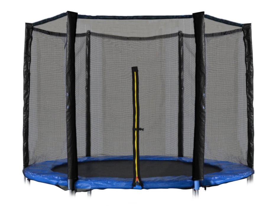 Trampoline Net 305 cm - Outer Edge - 6 Poles - 10 ft - Safety Net