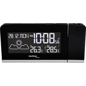 Techno Line WT 539 Radio Alarm Clock Digital, Black