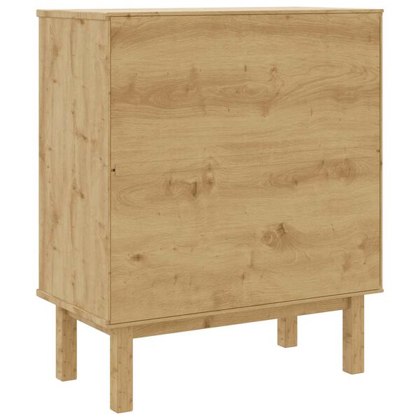 OTTA Drawer Cabinet 76.5x39.5x90cm, Solid Pine