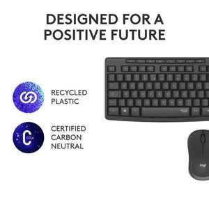 Logitech MK295 Silent Wireless Combo, German Layout QWERTZ