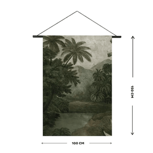Art for the Home XL Wall Hanging 150x100cm, Jungle