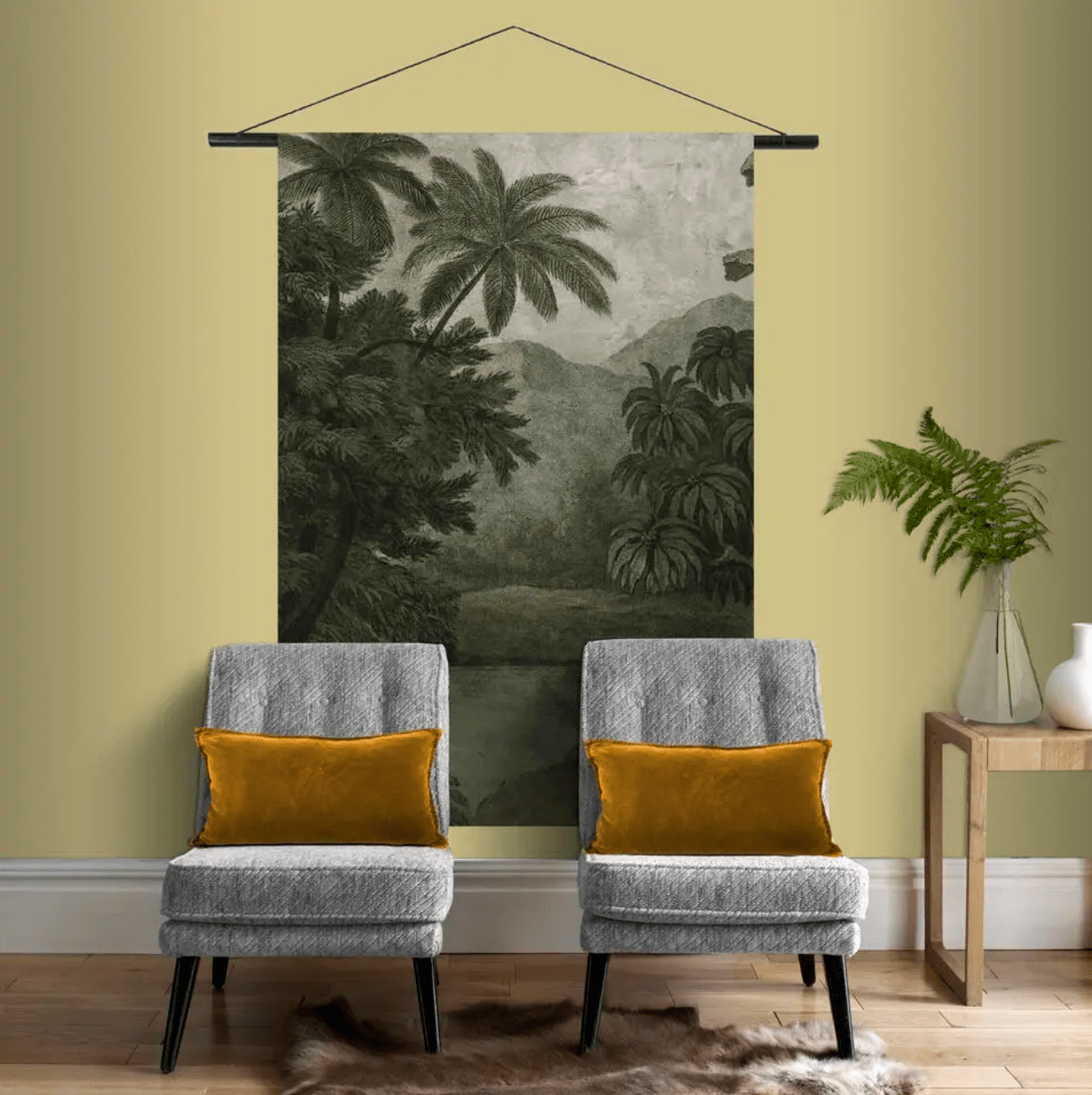 Art for the Home XL Wall Hanging 150x100cm, Jungle