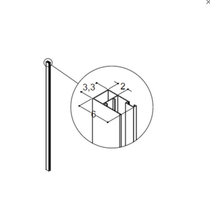 Pipe Routing Profile Scanbad Match 20 MM