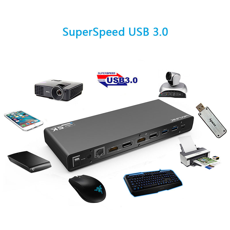 WL-UG69DK1 USB-C Dual 4K Docking Station