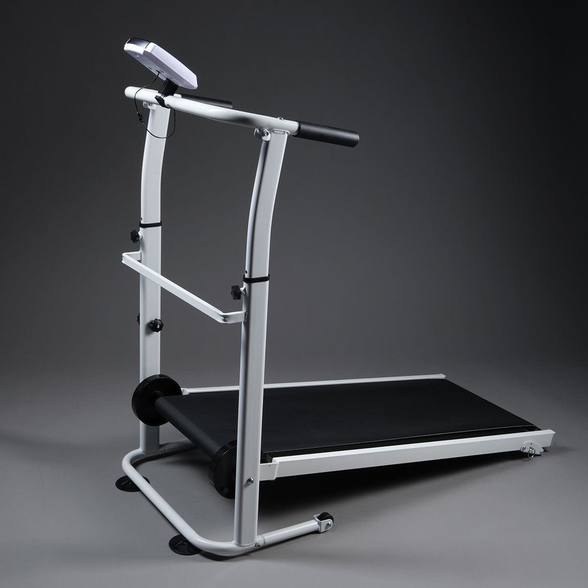 React Manual Walking and Running Treadmill - White