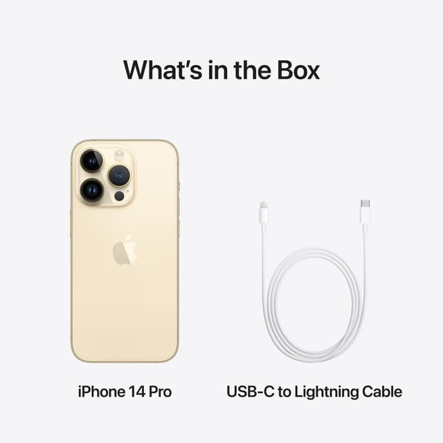 iPhone 14 Pro 5G Smartphone 256 GB, Gold – Renow