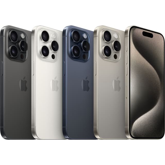 iPhone 15 Pro 5G Smartphone 128 GB, Black Titanium