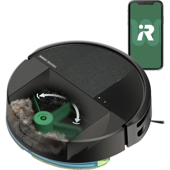 iRobot Roomba Combo 205 Robotic Vacuum Cleaner L121040 Black
