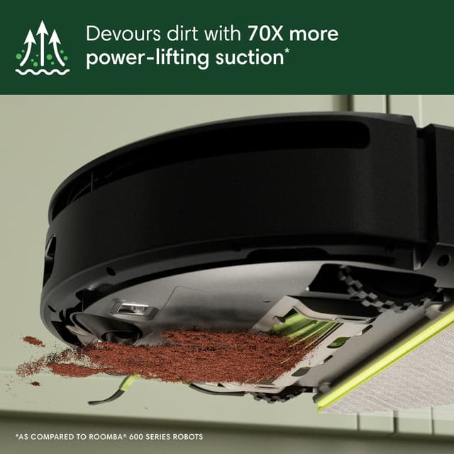 iRobot Roomba Combo 205 Robotic Vacuum Cleaner L121040 Black