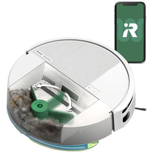 iRobot Roomba Combo 205 2-in-1 Robotic Vacuum and Mop, White