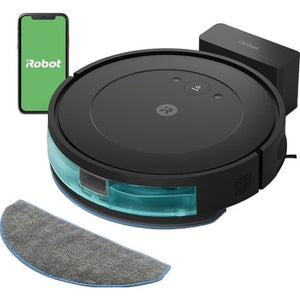 iRobot Roomba Combo Essential 2 Robotic Vacuum Cleaner Y051040, Black