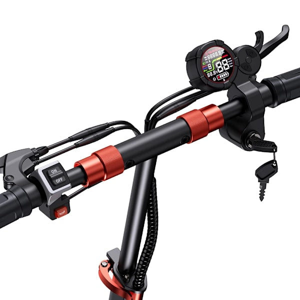 iScooter iX5S Electric Scooter, 1000W Motor, 11" All-terrain Tires, 48V 15AH Battery