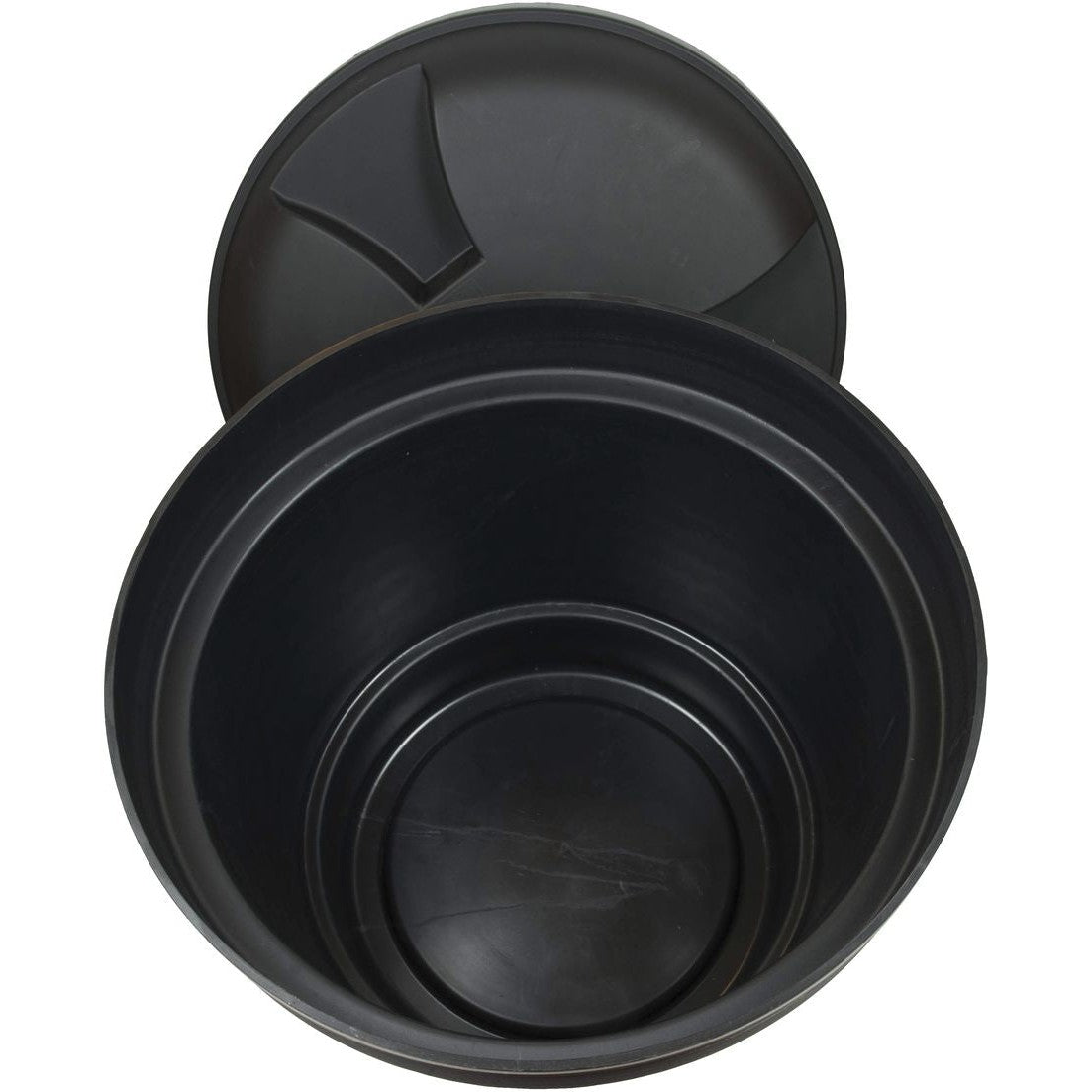 Separett 50 Litre Waste Container With Lid, Black