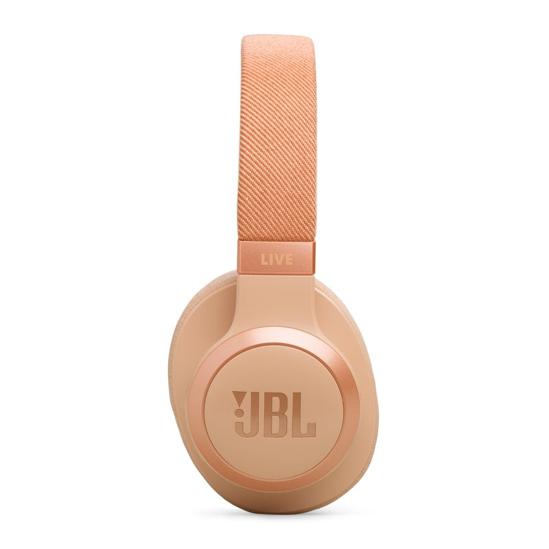 JBL LIVE 770 NC ワイヤレスヘッドホン　サンドストーン JBL Live 770NC Headphones, Sandstone – Renow