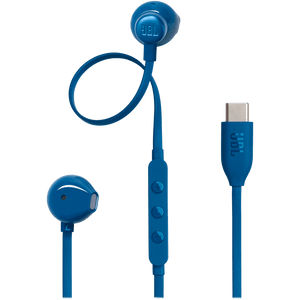 JBL Tune 305C USB-C In-Ear Headphones, Blue