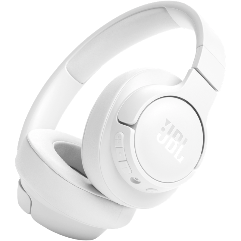 JBL Tune 720BT Wireless On-Ear Headphones, White