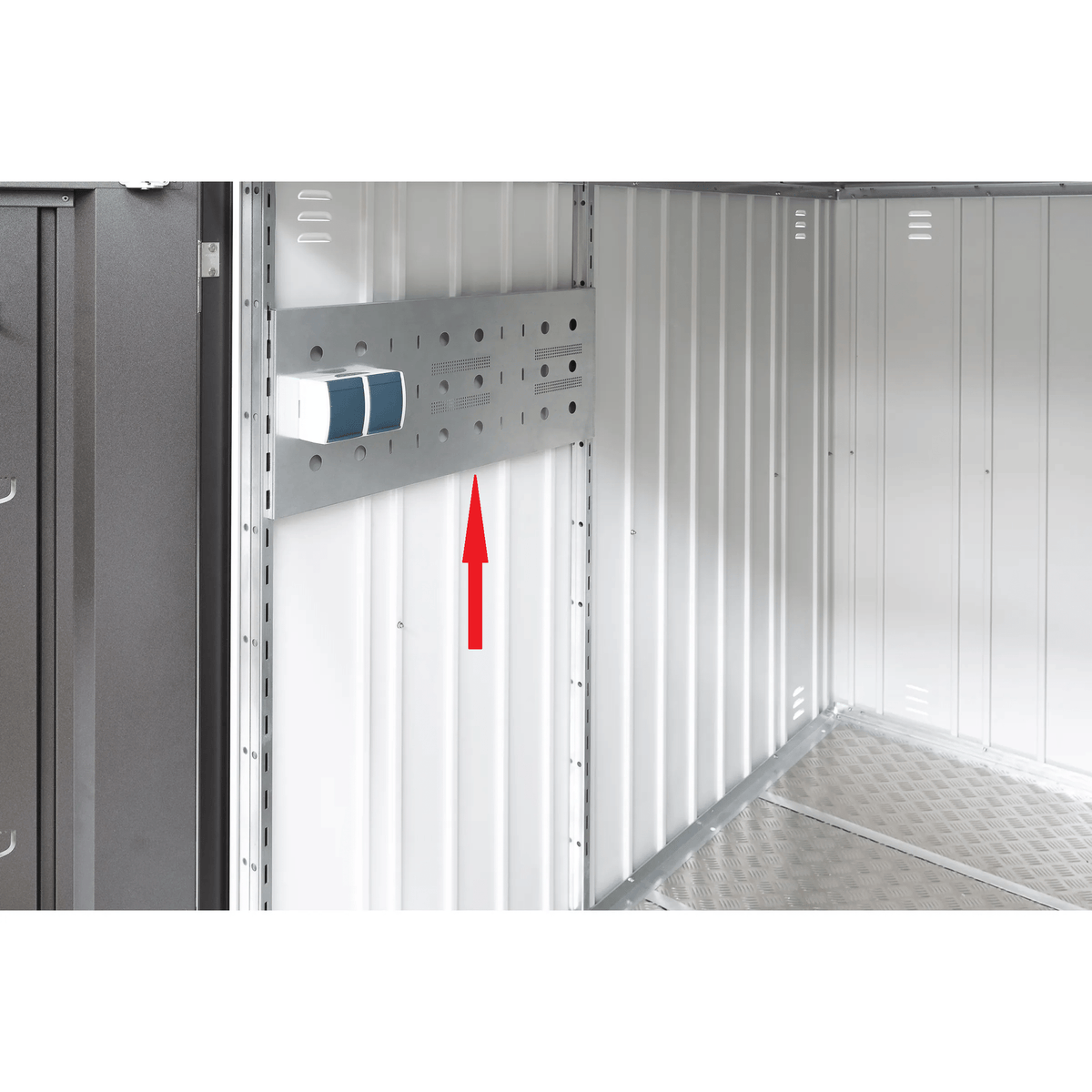 Biohort Electrical Mounting Panel Set, Grey