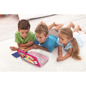 Lexibook Disney Princess Bilingual Educational Laptop, 124 Activities, Pink