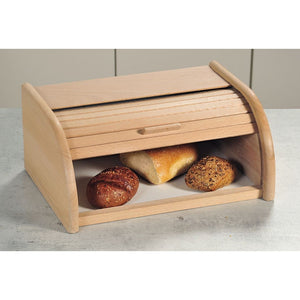 Kesper Bread Bin, Beech Wood 30x15x20 cm