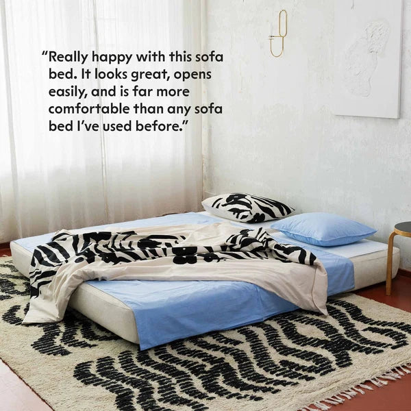 KHOY Daybed King, Off-White
