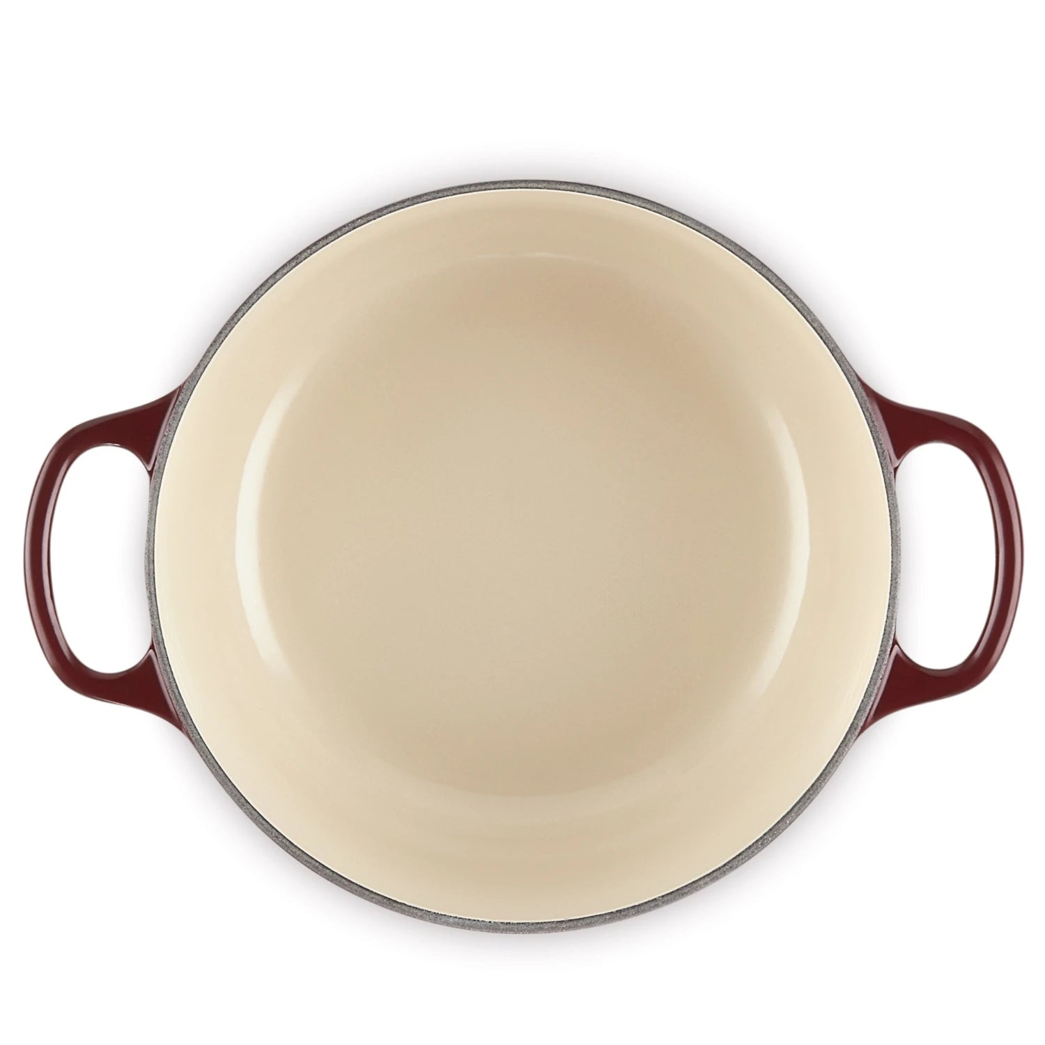 Le Creuset Signature Round Casserole, 26 cm, 5.3L, Garnet