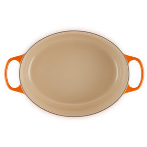 Le Creuset Signature Casserole Oval 33 cm Orange Red
