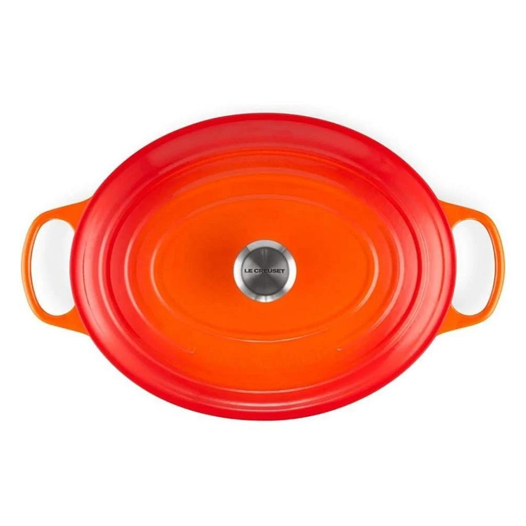 Le Creuset Signature Casserole Oval 33 cm Orange Red