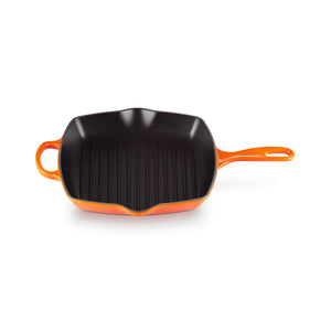 Le Creuset Square Skillet Grill 26, Orange