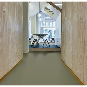 Forbo Marmoleum Click Linoleum Tile 30x30x0.98 cm, Rosemary Green