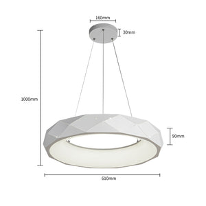 Light Prestige Reus LP-8069/1P LED WH Pendant Lamp