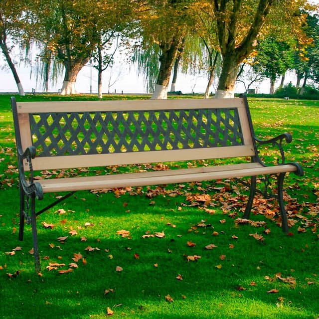 Lykke Vikholm Garden Bench, 122 x 54 x 73 cm