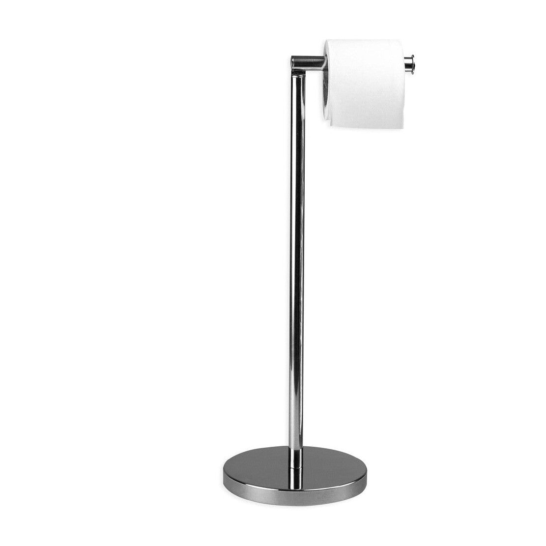 Habo Verbena Chrome Floor Toilet Paper Holder