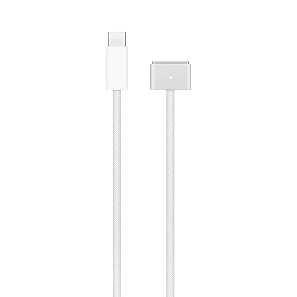 USB-C to MagSafe 3 Charging Cable Compatible with MacBook Air and MacBook Pro - 2m White