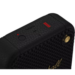 Marshall Willen Portable Bluetooth Speaker Black and Brass