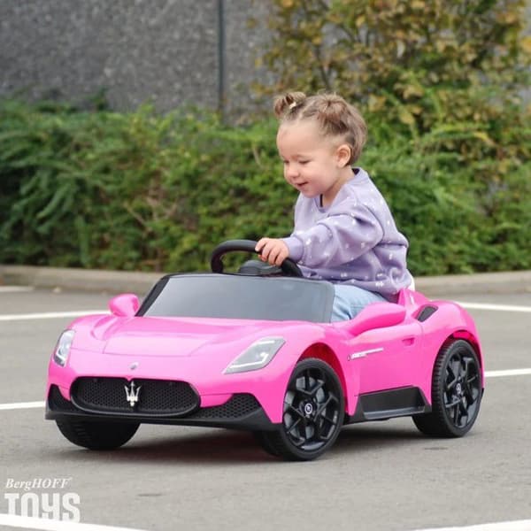 Maserati MC20 Cielo 12V Electric Car for Children, Pink