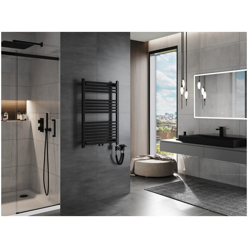 Mexen Mars Electric Bathroom Radiator, Black