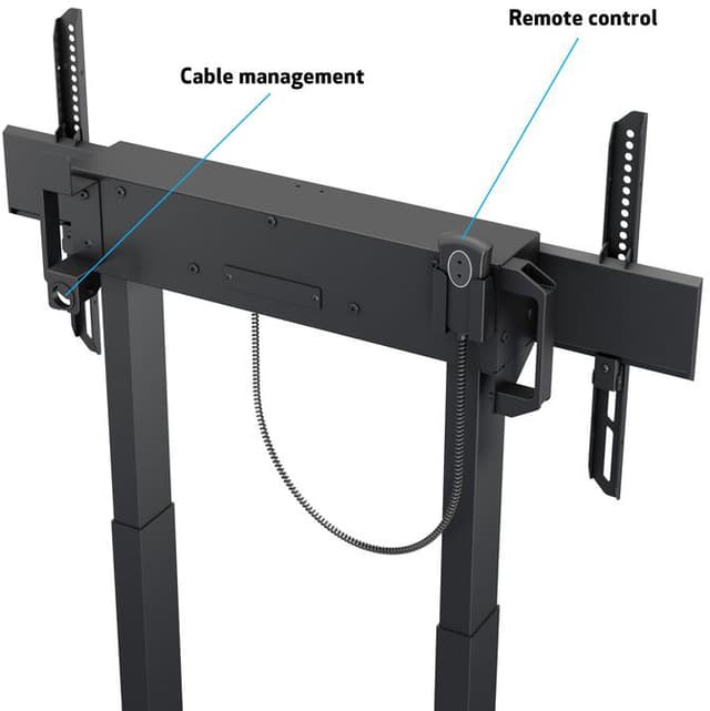 Multibrackets M Motorized Floorstand 60kg, Black