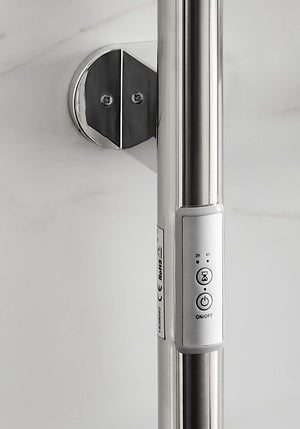 Noro Uno Towel Warmer 75x1400, Polished Stainless Steel