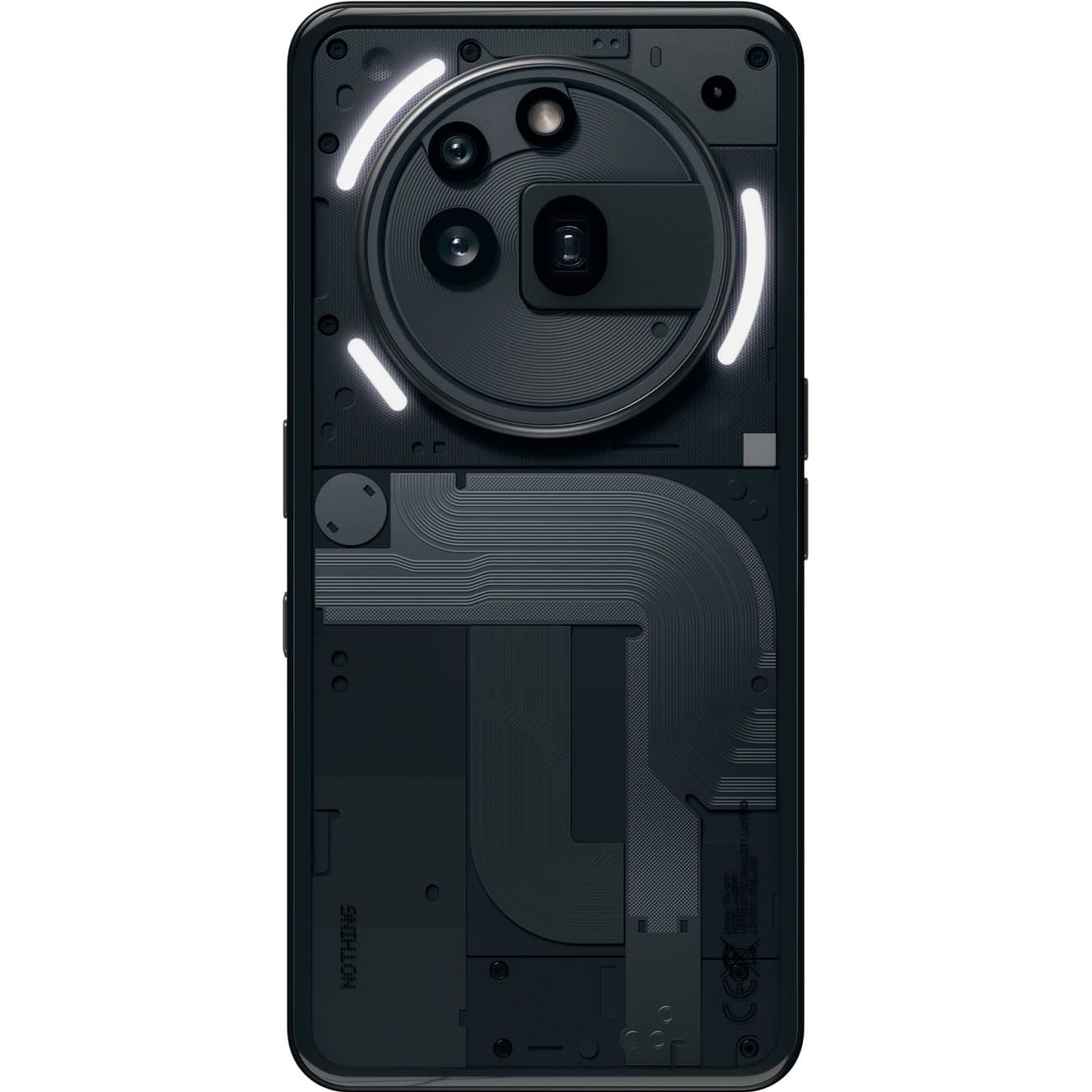 Nothing Phone 3a Pro Smartphone 12/256 GB, Black
