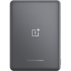 OnePlus Slim Wireless and Magnetic Power Bank, 5000 mAh, Gray