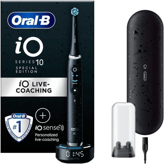 Oral-B iO Series 10 Electric Toothbrush, Cosmic Black – Renow