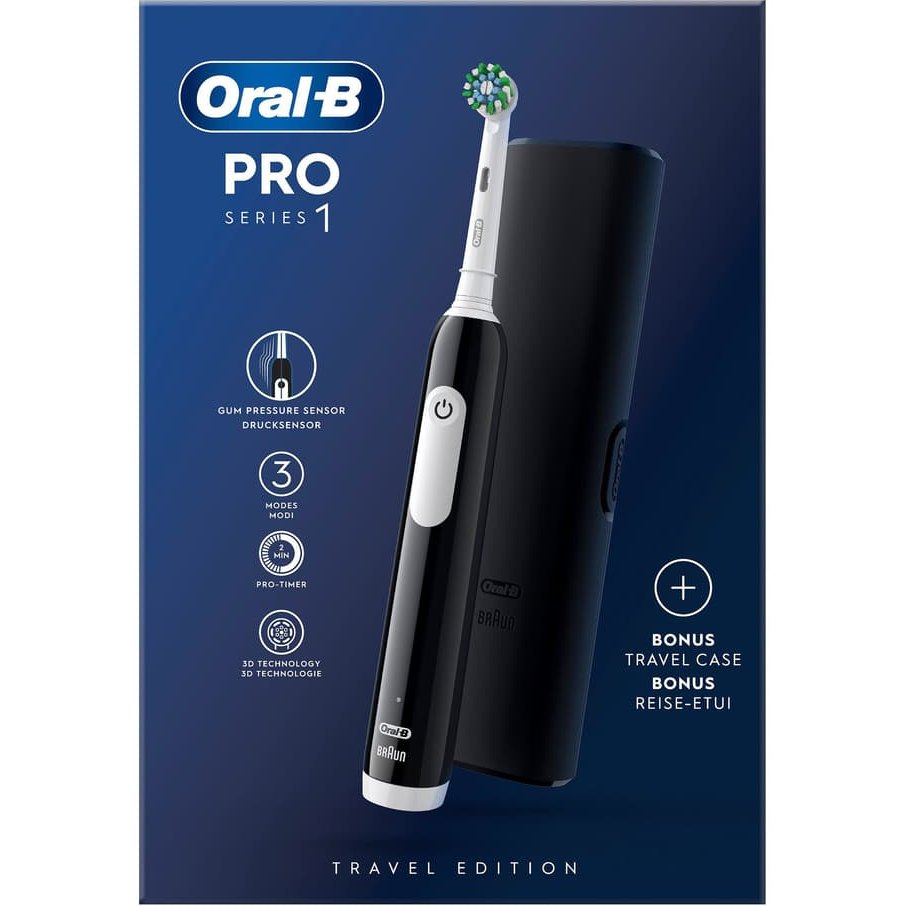 Oral B Pro Series 1 Travel Edition, Black