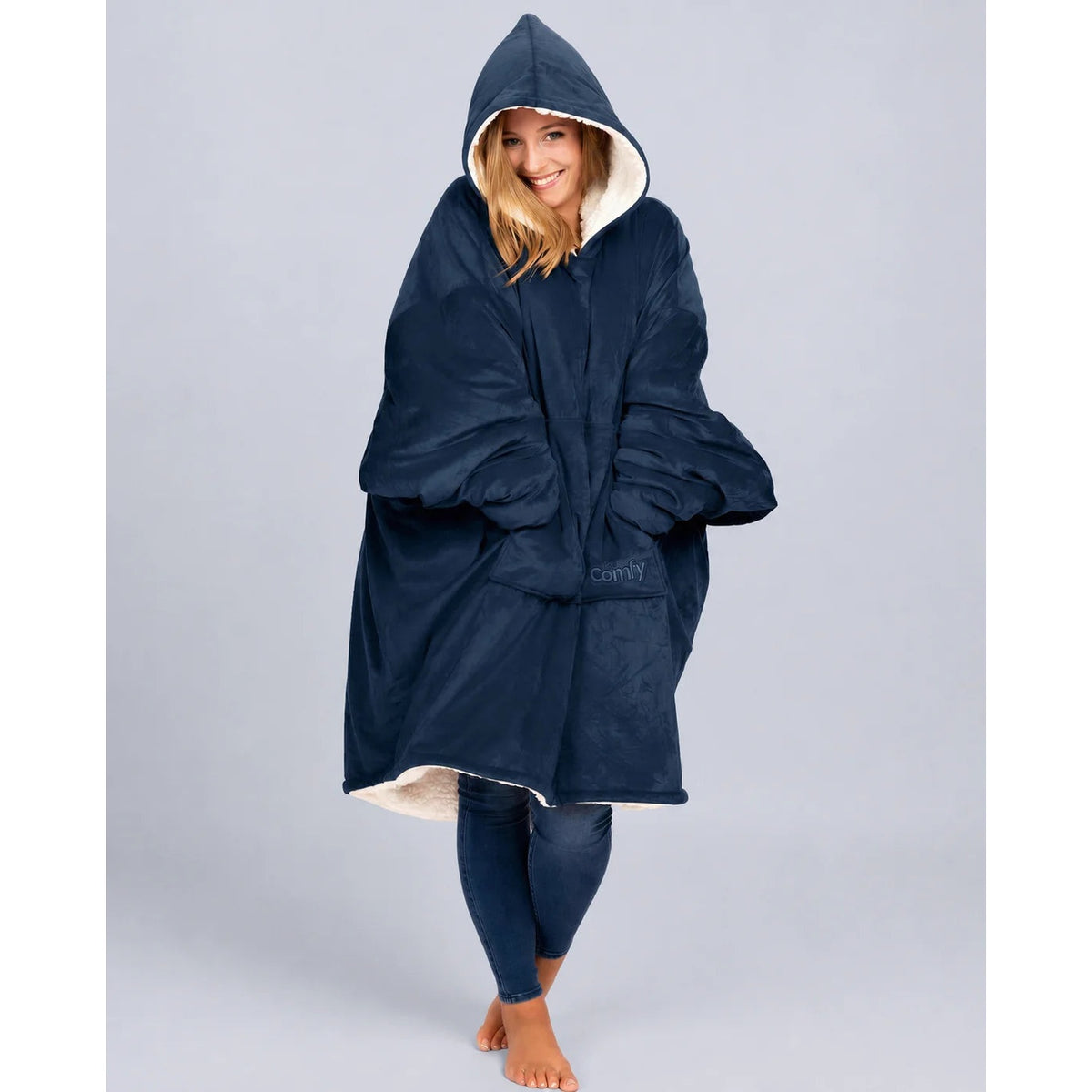 The Comfy Original Wearable Blanket, Serenity Blue